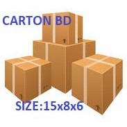 15x8x6 Bộ 200  Thùng Carton giá rẻ tận xưởng