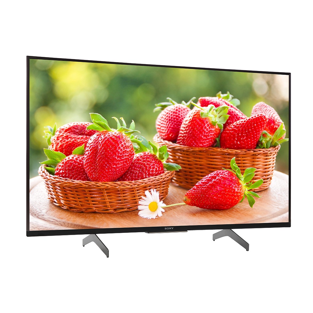 Android Tivi Sony 4K 49 inch KD-49X8500H/S viền bạc