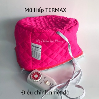 Mũ hấp tóc kích nhiệt, tiện lợi termax loại đẹp điều chỉnh được nhiệt độ 2 màu.