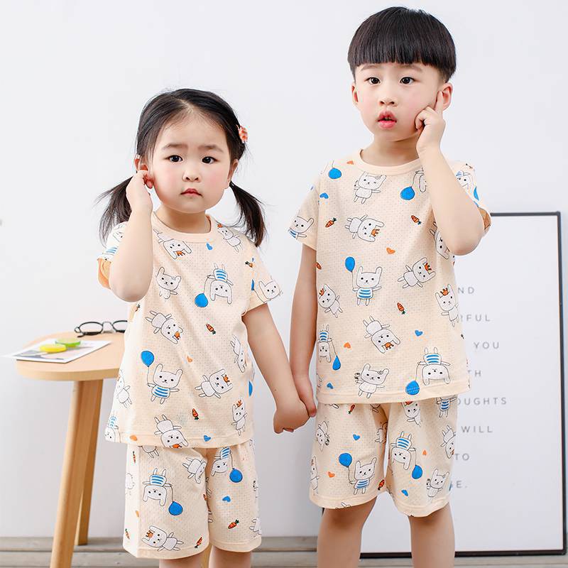 [SALE] BT5⚡Size đại 11-35kg⚡Bộ thun thông hơi hàn quốc xịn 100% cotton mùa hè cho bé ⚡Thời trang trẻ em FREESHIP