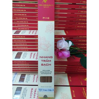 Nhang trầm hương cao cấp - Hương thơm dịu ngọt - Chân tăm mộc