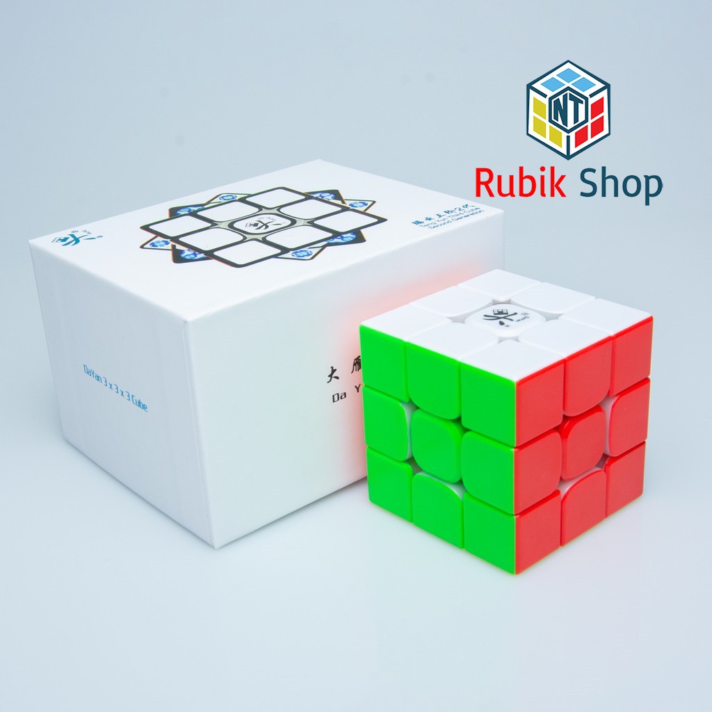 [Siêu Hot] 3x3x3 Rubik Dayan Tengyun V2 M Stickerless/Black (Dayan New Flaship- Có nam châm)- ngocthinhrubik