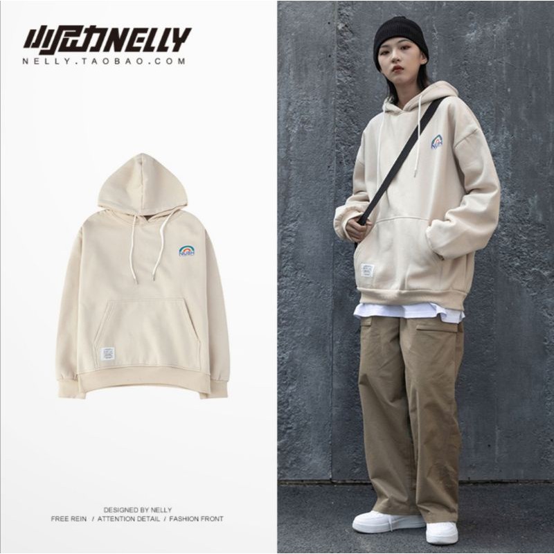 Áo Hoodie Unisex nỉ bông Nelly chính hãng (order)
