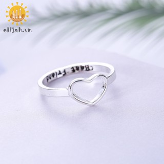 Nhẫn đôi bạn thân mặt nửa trái tim