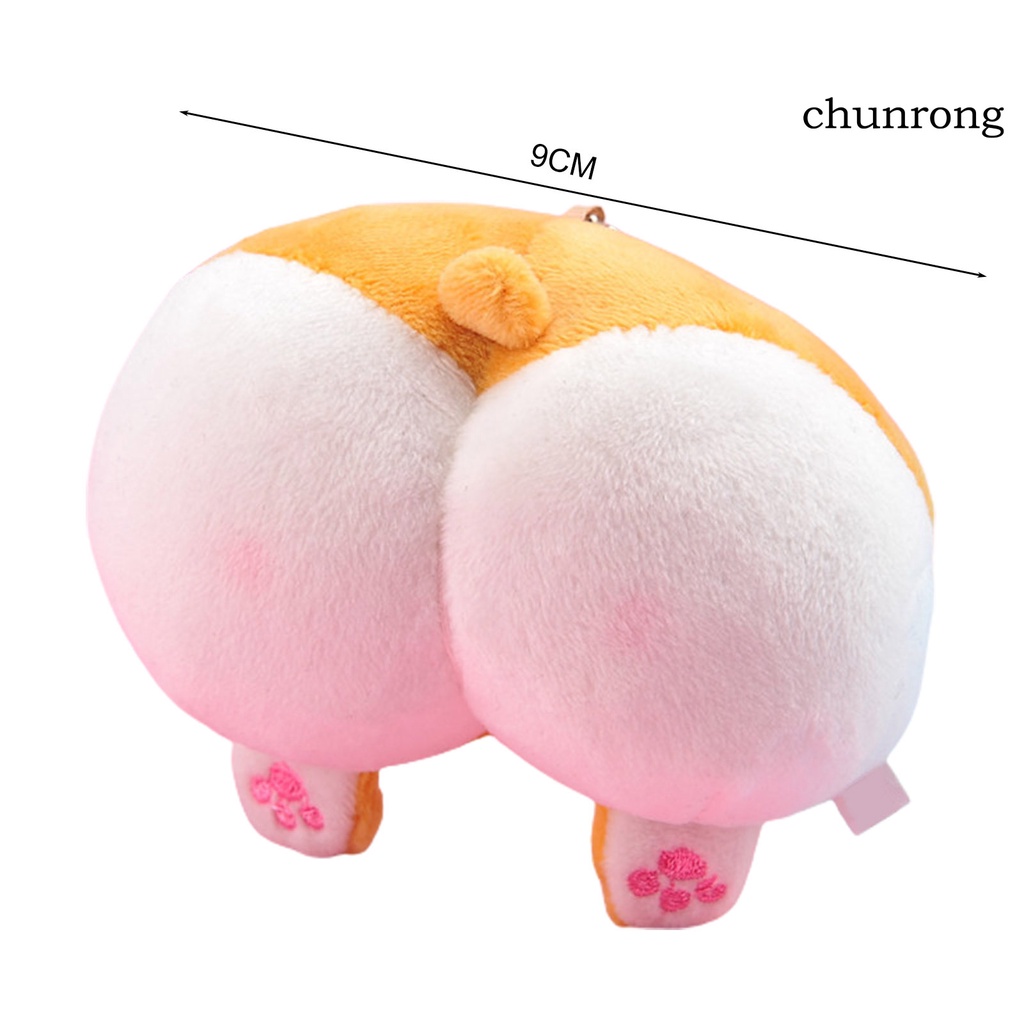 Cr Phụ Kiện Trang Trí Xe Hơi Kiểu Dáng Mông Mèo Corgi Dễ Thương