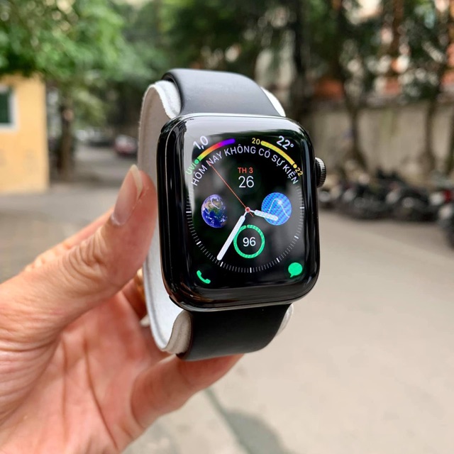 Đồng Hồ Apple watch Series4 44mm Bản Thép Đen