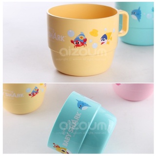 [PINKFONG]Set 5 bình nước hình cá mập dễ thương cho bé