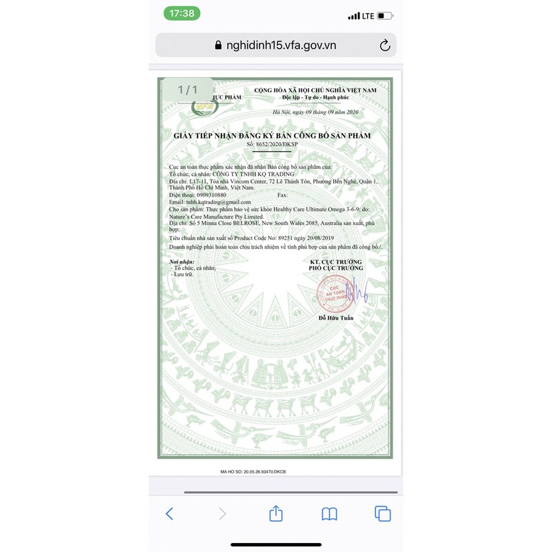 [Mẫu mới- đủ bill và tem]Healthy care Omega 369 200 viên của Úc | Thế Giới Skin Care