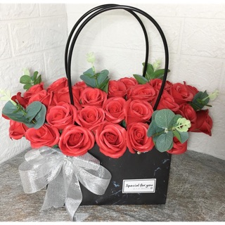 HOA SÁP LẴNG ĐỂ BÀN SIZE LỚN 41 BÔNG