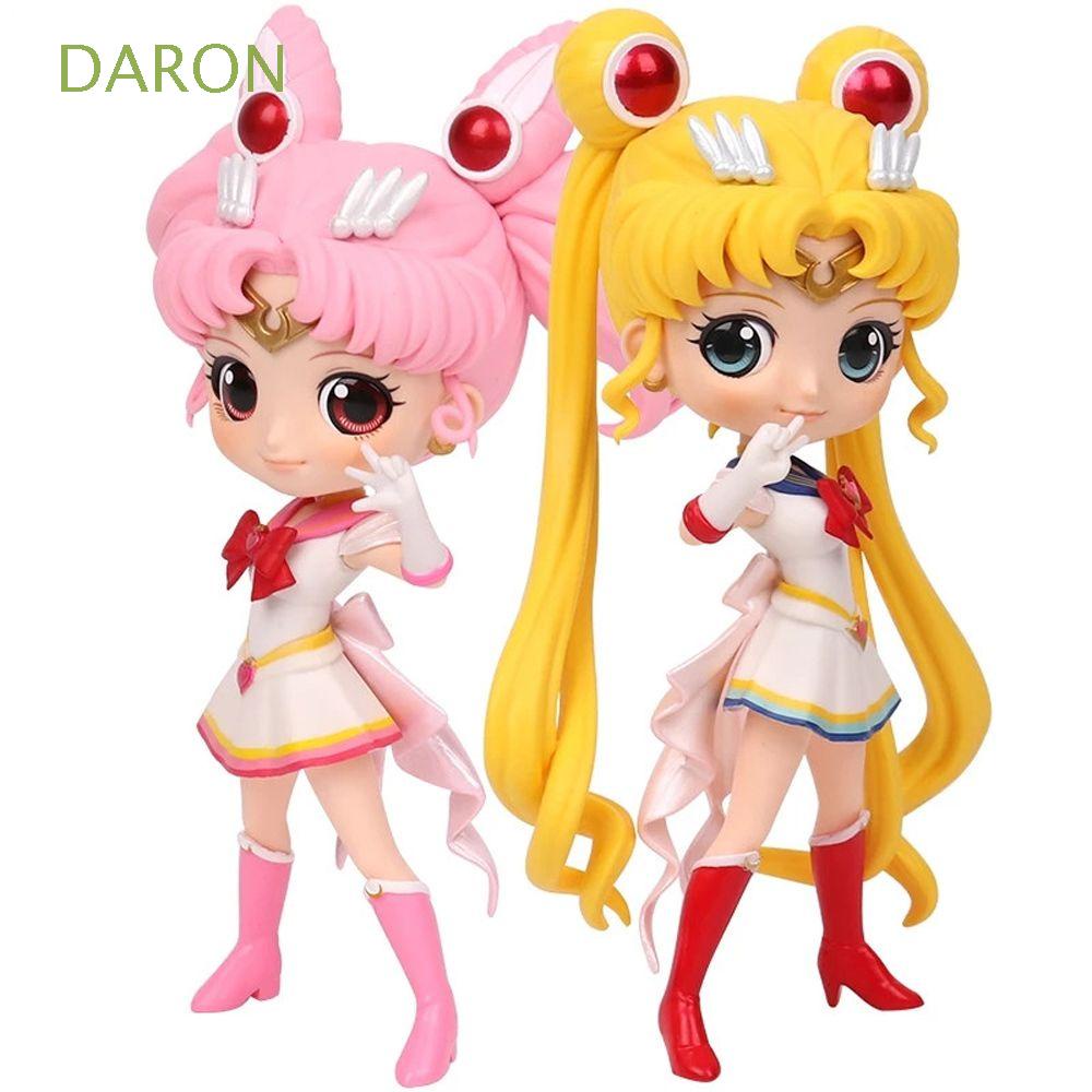 Mô hình nhân vật Tsukino Usagi 16cm trong phim hoạt hình Thủy thủ mặt trăng bằng PVC