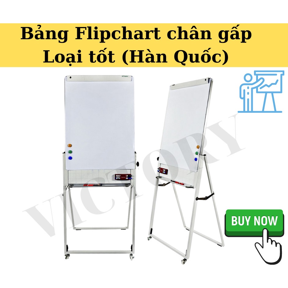 Bảng Flipchart Chân Gấp [mặt bảng từ HQ xịn], Bảng Viết Bút Lông Bảng, Mặt Từ Trắng, Bảng Thông Báo, Ghi Chú