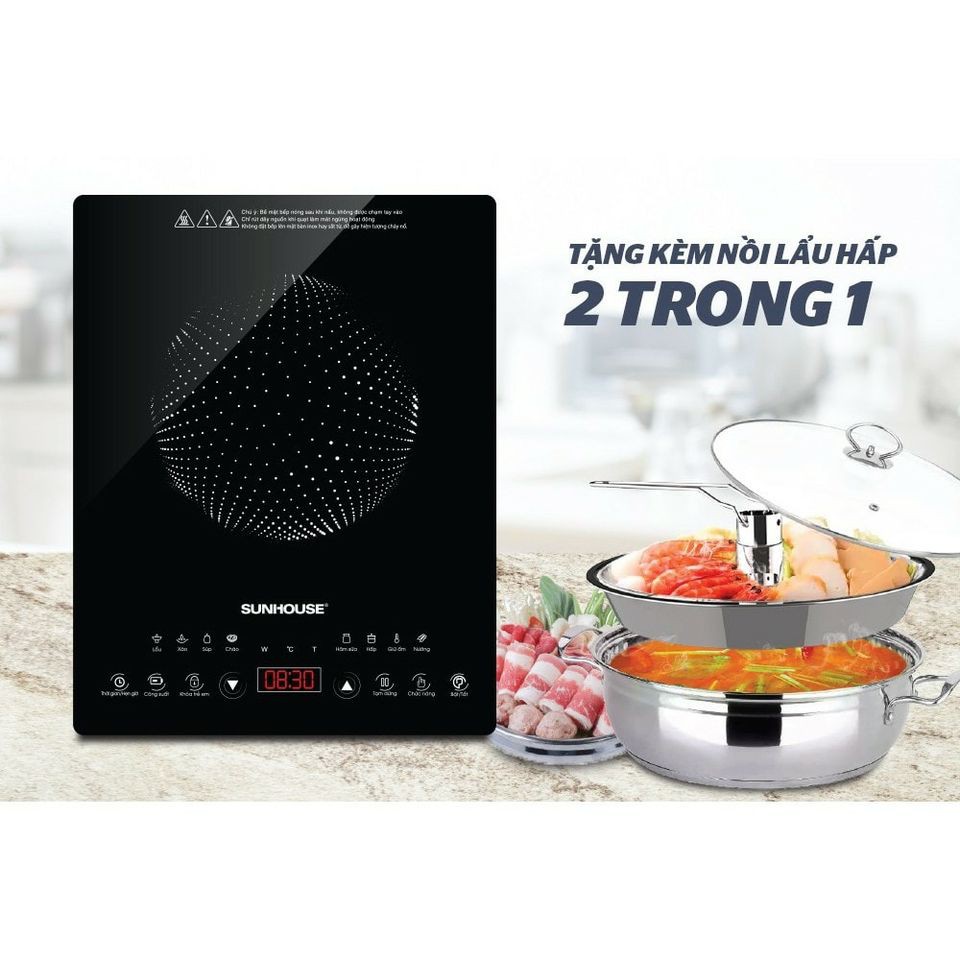Bếp điện từ cảm ứng Sunhouse SHD6806