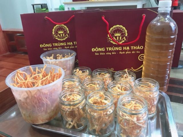 ĐÔNG TRÙNG HẠ THẢO NGÂM MẬT ONG HANDMADE