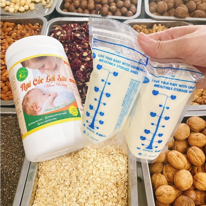 Bột ngũ cốc dinh dưỡng lợi sữa 25 loại hạt cao cấp cho mẹ sau sinh Mombeauty
