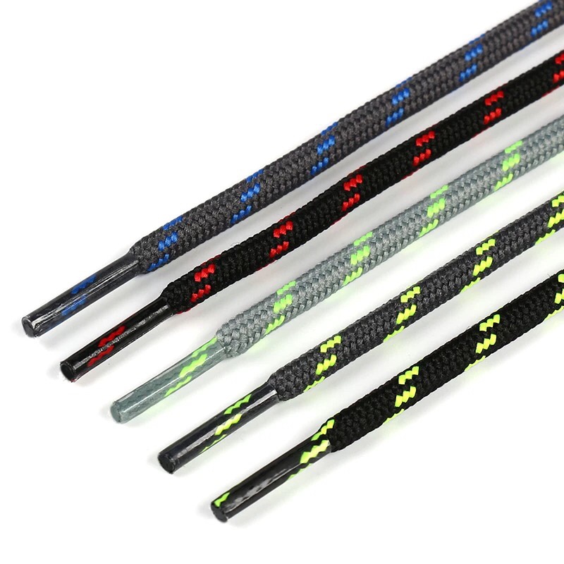 1 Cặp Dây Giày Thể Thao Dạng Tròn 19 Màu