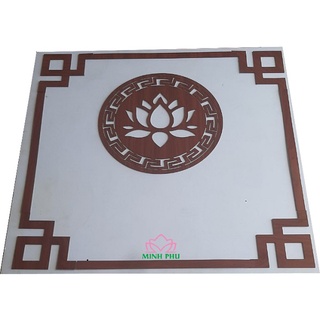 Bông sen trang trí bàn thờ sơn PU