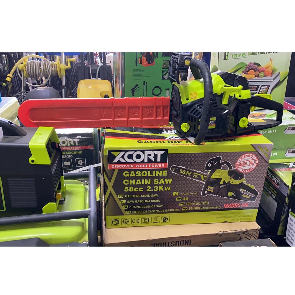 Máy Cưa Xích Máy Cưa Xích Chạy Xăng Máy Cưa Gỗ 58CC XCORT