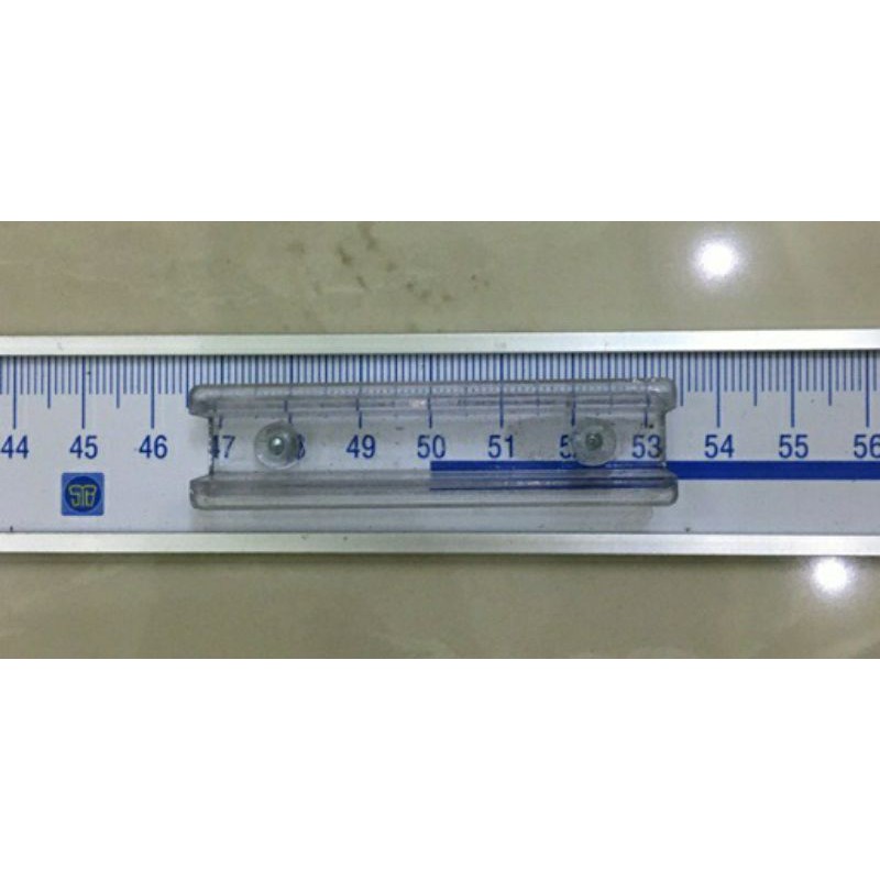 Thước Nhôm Giáo Viên Có Gờ Cầm 2,6cmx50cm