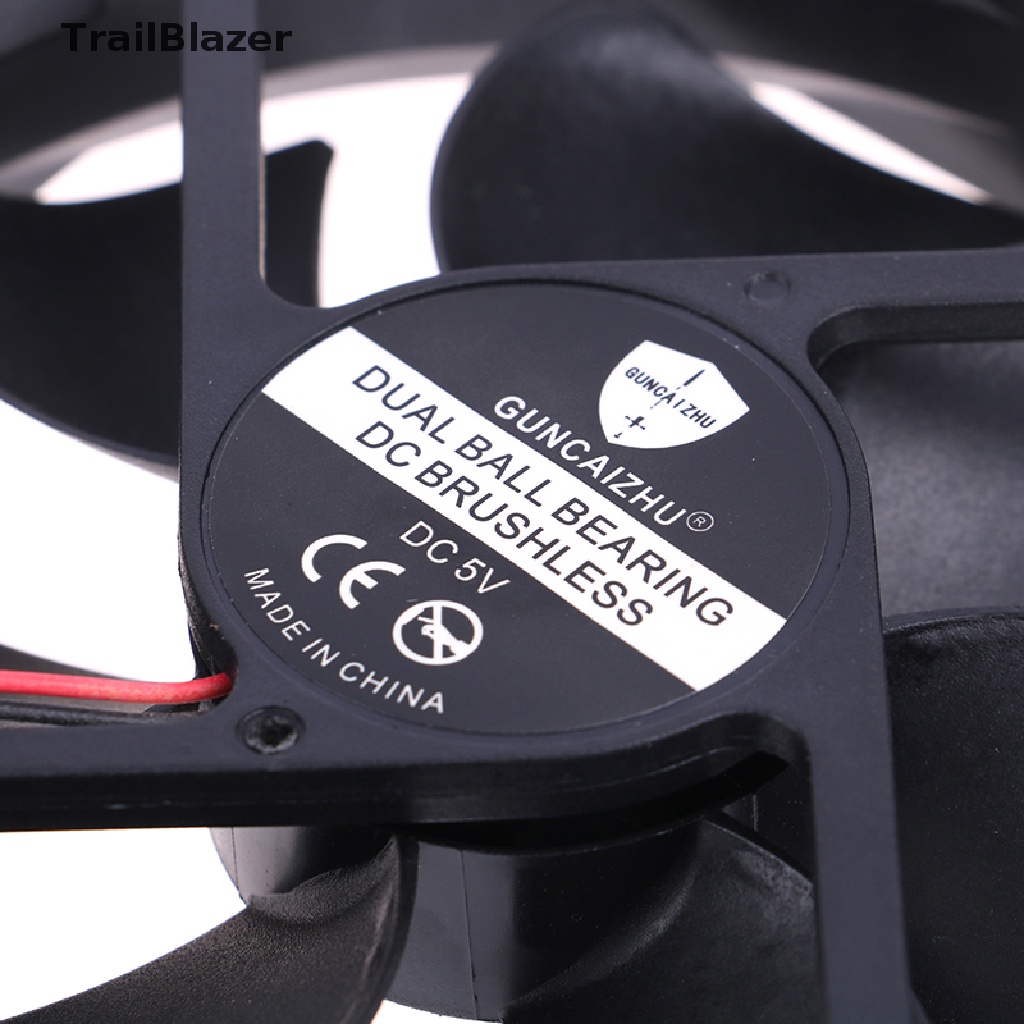 Quạt Tản Nhiệt 5 / 12 / 24V DC Không Chổi Than 2PIN USB 12025 Cho Máy Tính