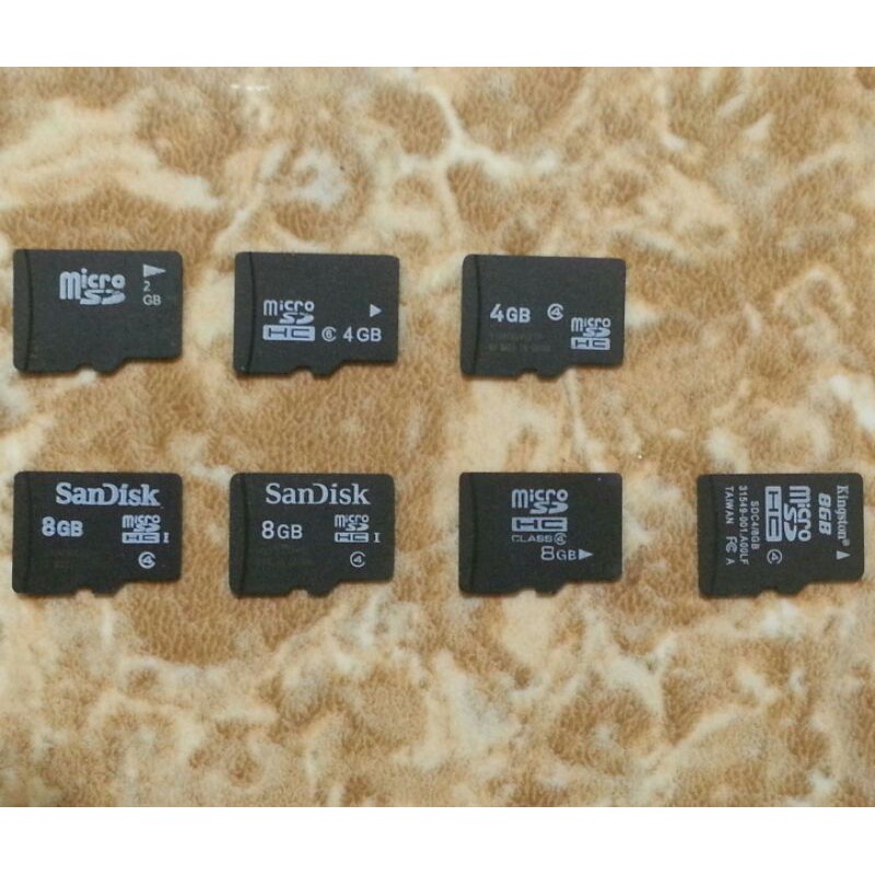 Thẻ nhớ Micro SD 2GB, 4GB, 8GB cũ giá rẻ | BigBuy360 - bigbuy360.vn