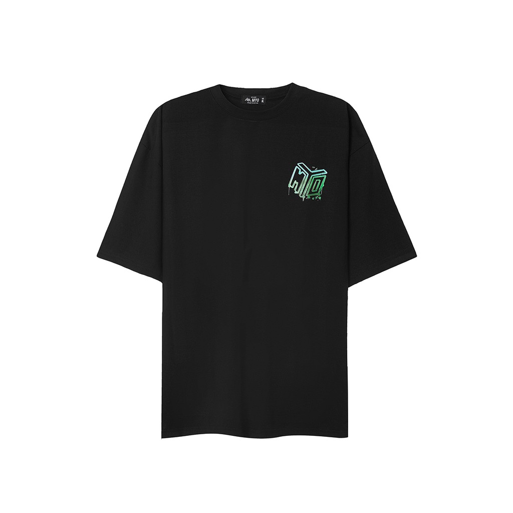 Áo Thun Nam Hàng Hiệu MYO Vải Cotton In Hình Multi-Color