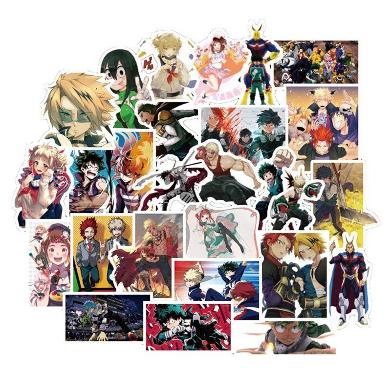 1 Sticker Anime My Hero Academia Dán Điện Thoại Laptop Va Li