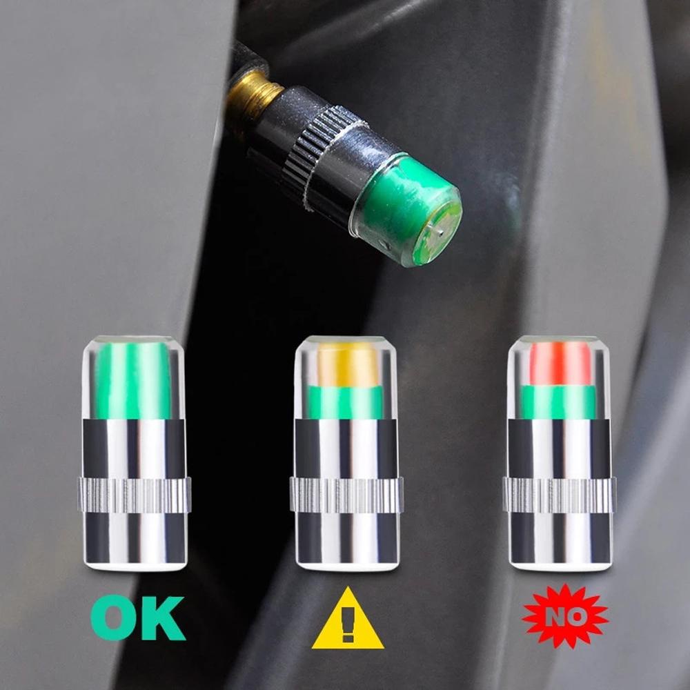 Nắp Van Áp Suất Lốp Xe Hơi Bằng Nhựa Chuyên Dụng