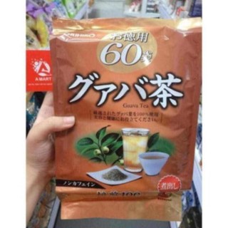 Trà lá ổi Orihiro 60 gói Nhật Bản