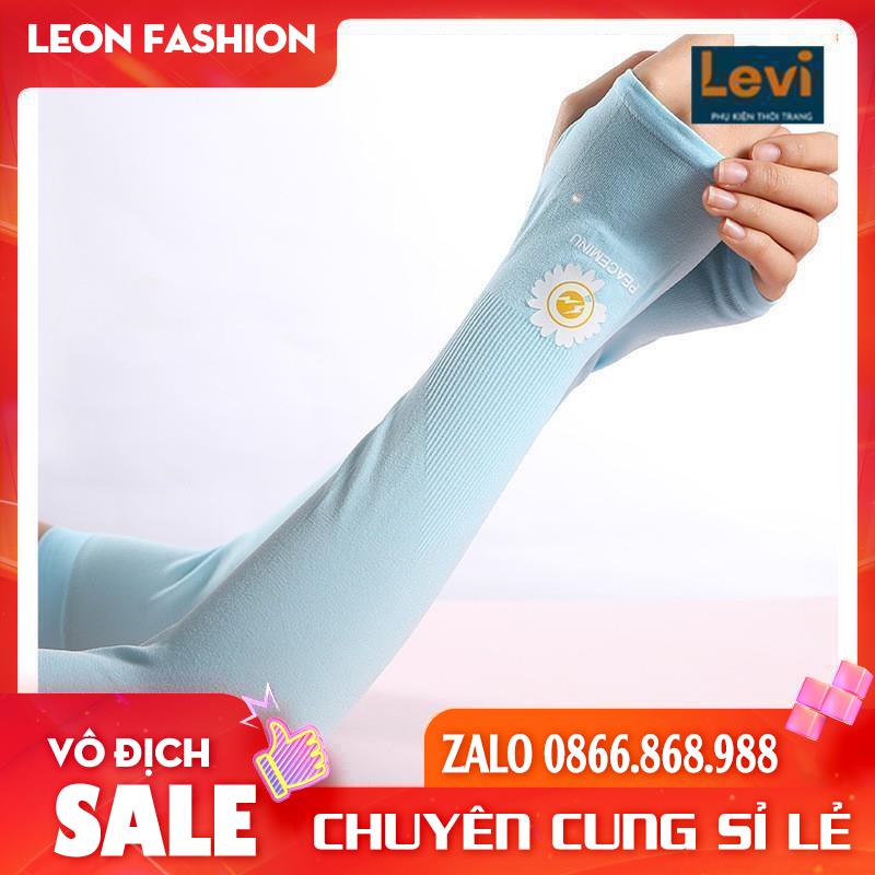 Ống Tay Chống UV IN LOGO Găng tay đi nắng mùa hè vải co dãn 4 chiều, làm mát da - Giảm 5*C khi sử dụng