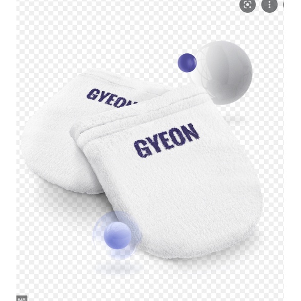 BỘ 2 GĂNG TAY CHUYÊN DÙNG BÔI WAX VÀ DUNG DỊCH DƯỠNG BỀ MẶT DA, NHỰA, SƠN – GYEON Q2M MF APPLICATOR ducthanhauto