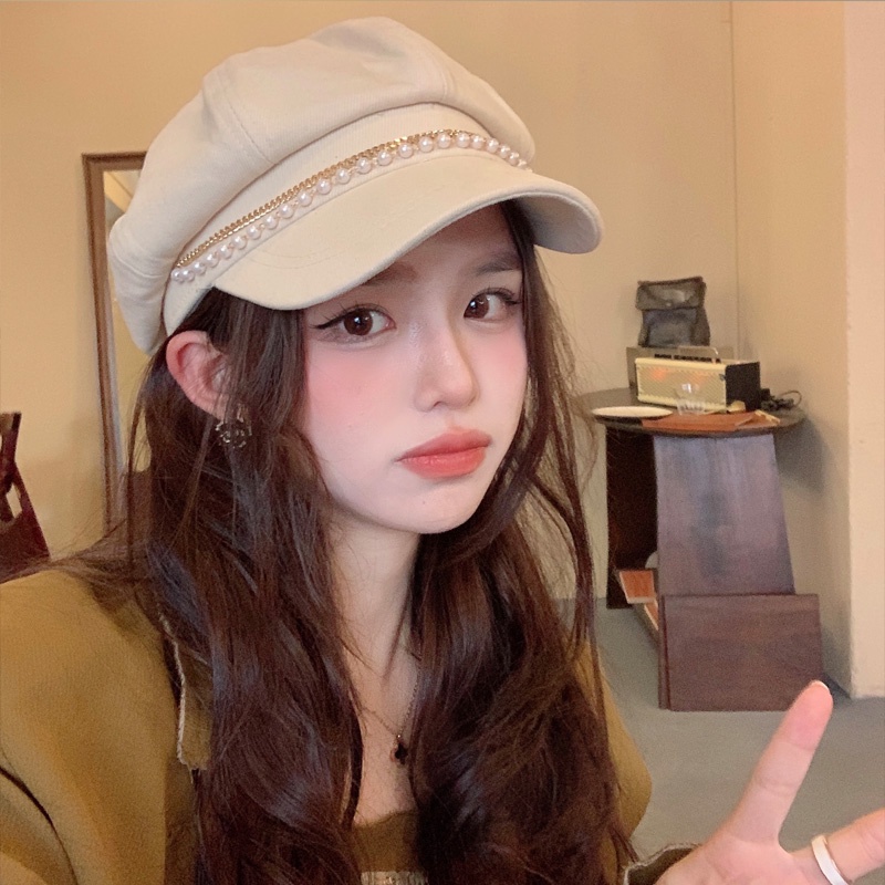 Nón beret thời trang mùa hè phong cách Hàn Quốc thời trang cho nữ