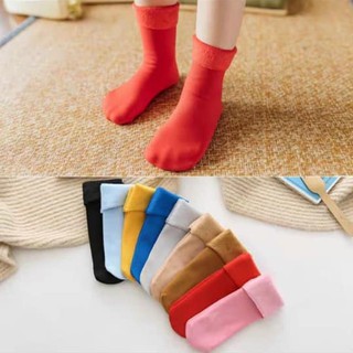 Sỉ lố 10 đôi tất lót lông trẻ em siêu ấm