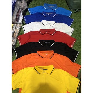 💙 áo cổ trụ trơn cá sấu poly 4c 💙
