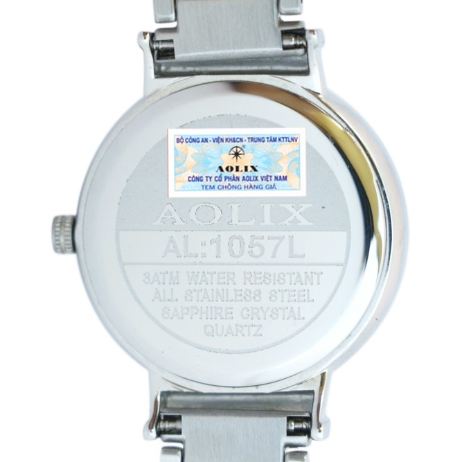 Đồng Hồ Nữ Đẹp Aolix AL-1057L Dây Thép Sapphire