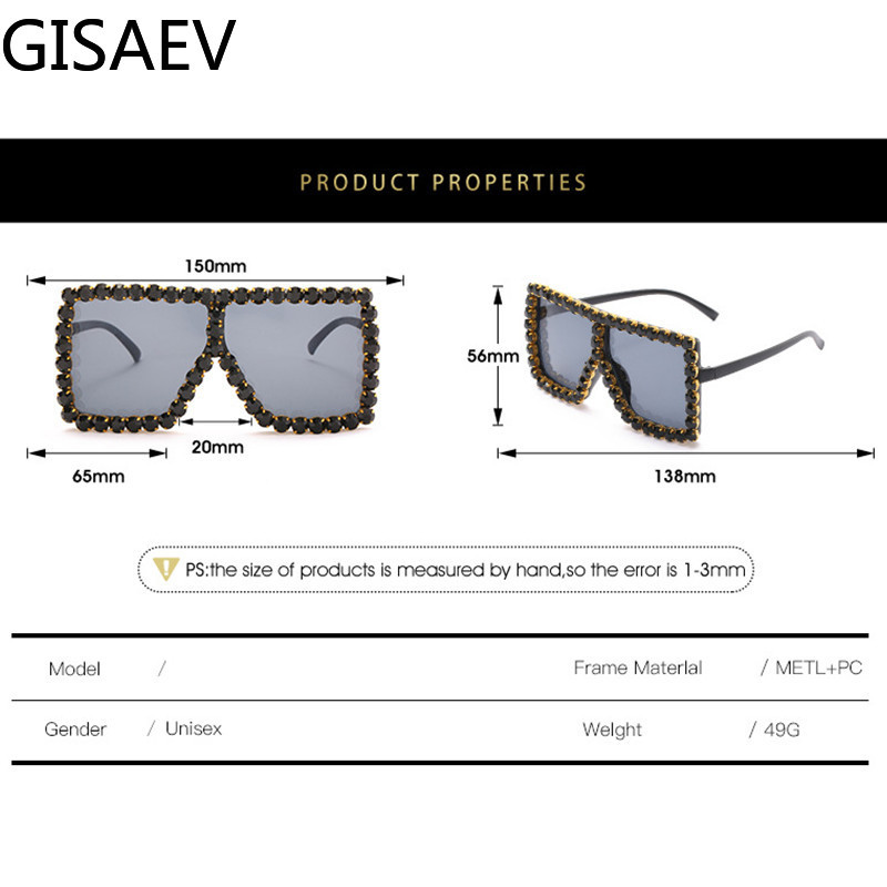 Kính Mát Thời Trang Nữ Oversize Chống Tia Uv400 | BigBuy360 - bigbuy360.vn