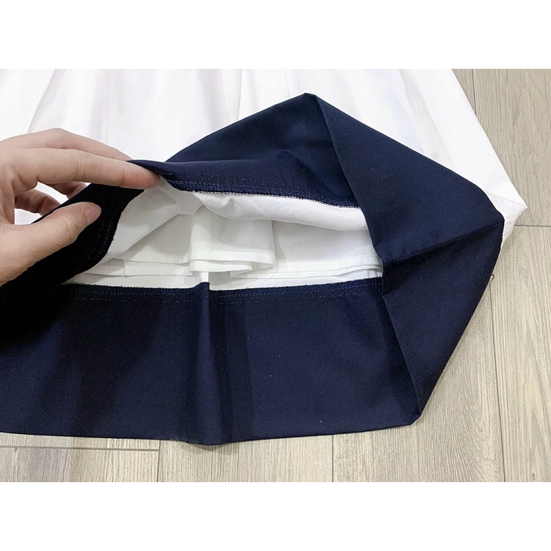 Váy bé gái- Đầm thủy thủ bé gái thương hiệu Jam&Jenny xuất Châu Âu cho bé từ 12 đến 38kg