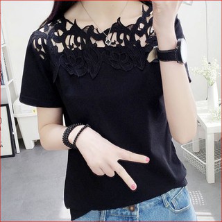 Áo nữ kiểu thời trang - Trắng, đen - E38110