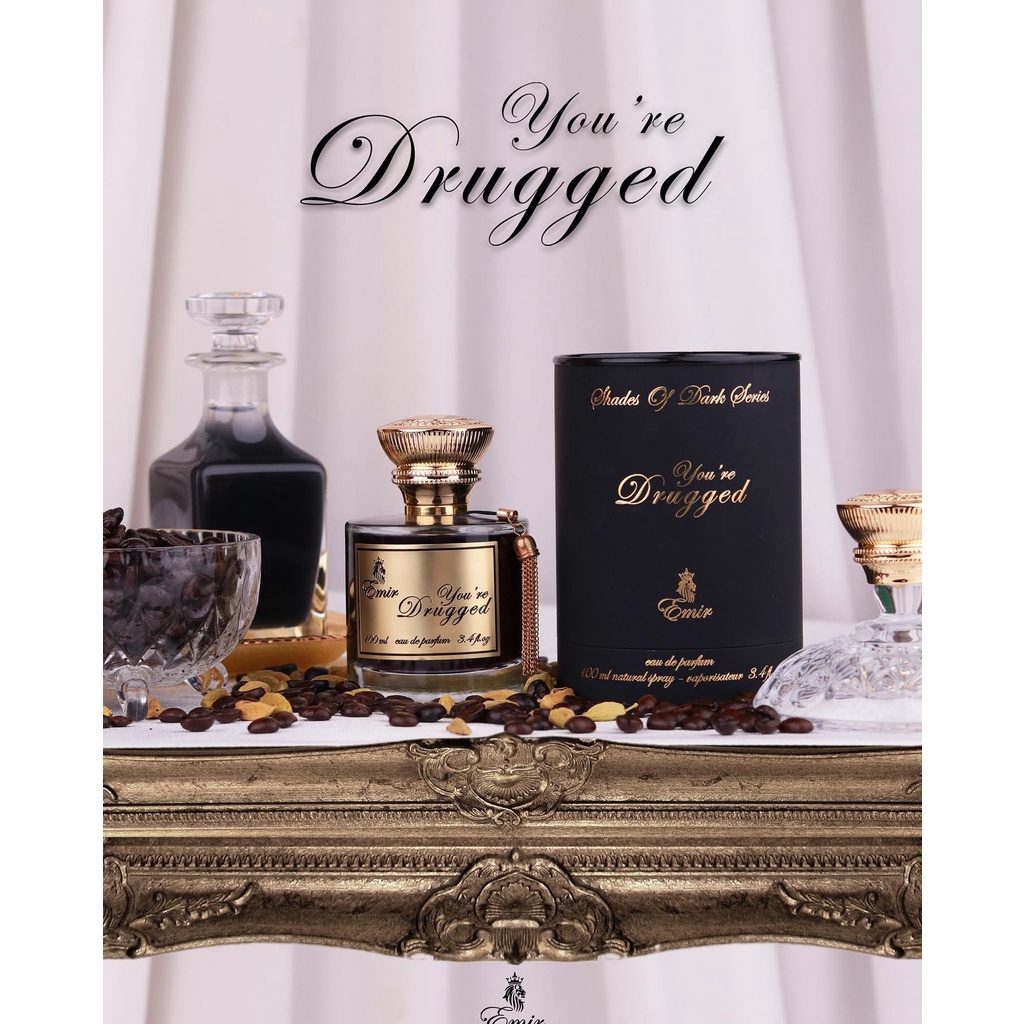 You're D.rugged - Shades of Dark Series - Nước Hoa Paris Corner 100ml [Dupe của Kilian Intoxicated] [Chính Hãng]