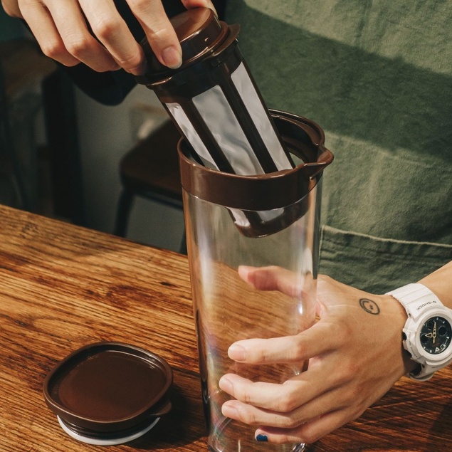 Bình pha Cold brew, Bình ủ cafe Cold brew 1000ml Chất liệu thủy tinh cao cấp, Chất liệu nhựa ABS  - KaHomebrew Sài Gòn