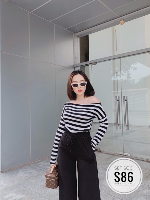 Bigsize Set sọc S86