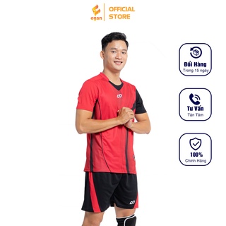 Bộ Quần Áo Thể Thao Bóng Chuyền Màu Đỏ Nam ZENTIGA - CP SPORT BC05