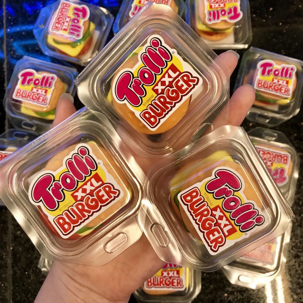Kẹo dẻo Trolli Burger XXL 50gr/ 1 viên