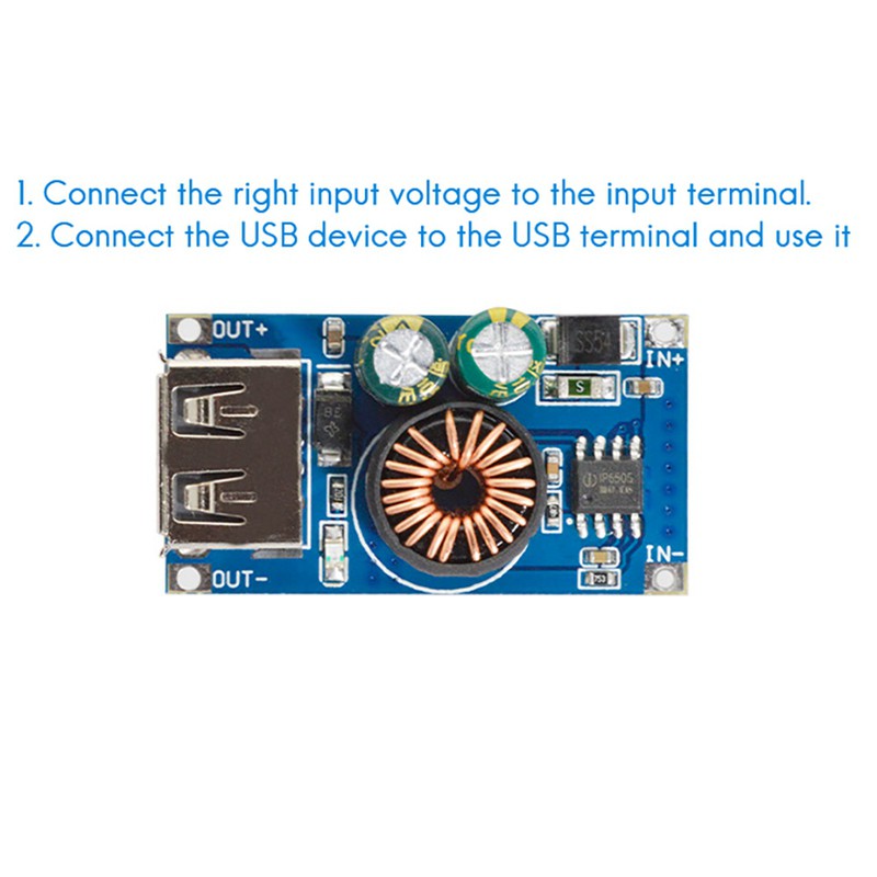 DC Mạch Sạc Nhanh Usb 12v 24v Sang Qc2.0 Qc3.0 Cho Apple Huawei Fcp