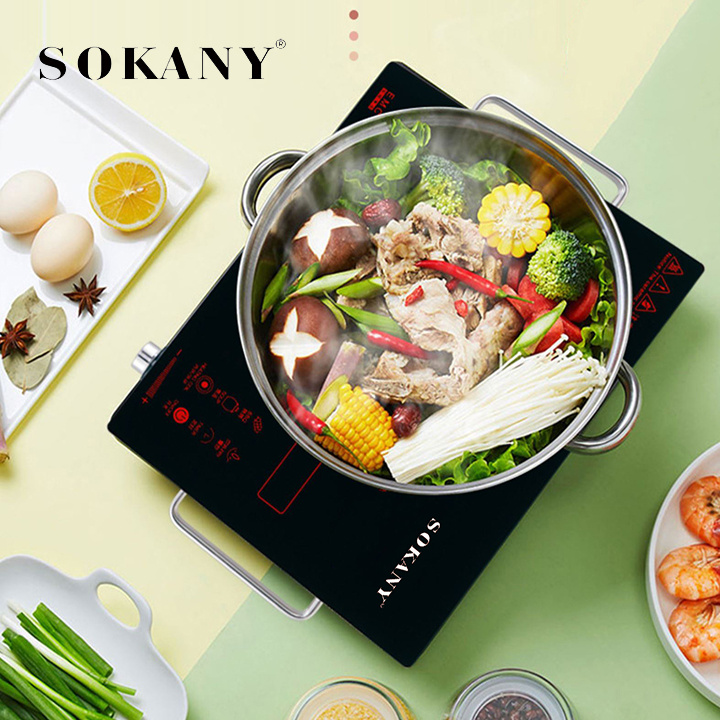 Bếp hồng ngoại Sokany cao cấp – Bếp hồng ngoại cảm ứng không kén nồi