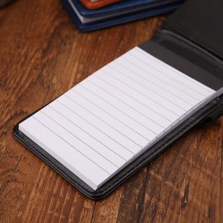 ST❀ Multifunction Pocket Planner A7 Notebook Small Notepad Note Book Leather Cover Business Diary Memos