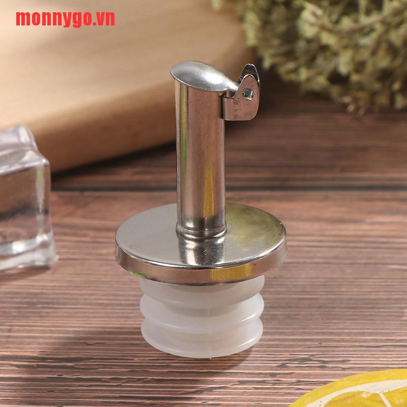 [monnygo]Stainless Steel Cap Wine Pourer Red Wine Pourers Bottle Stopper Pl