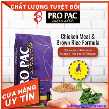 Thức ăn hạt khô Propac Ultimates Puppy Chicken& Brown Rice Formula cho thú cưng chó con