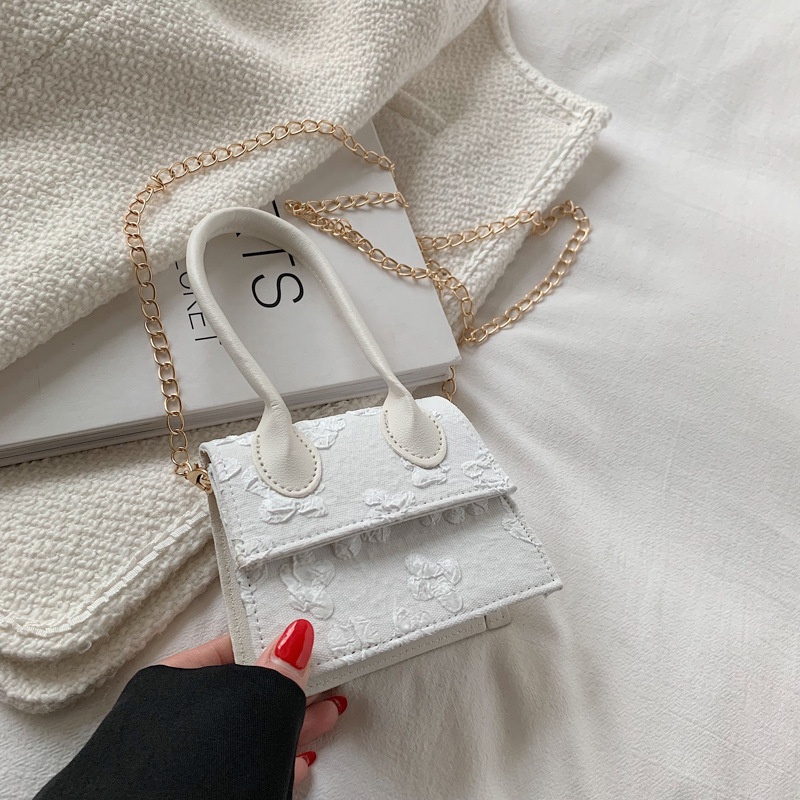 Túi Đeo Vai Hình Vuông Cỡ Nhỏ Phong Cách Ngoại Quốc Thời Trang Mùa Hè 2022 Mới Cho Nữ