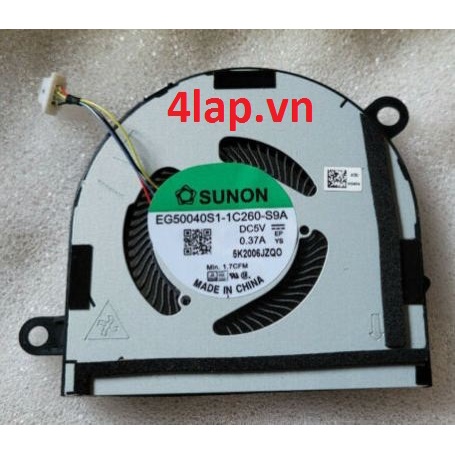 Thay Quạt tản nhiệt CPU laptop Dell Latitude 7400 E7400 2in1 WG4KN