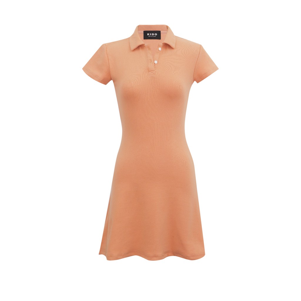 Đầm thun gân cổ polo POLO NECK DRESS | BigBuy360 - bigbuy360.vn
